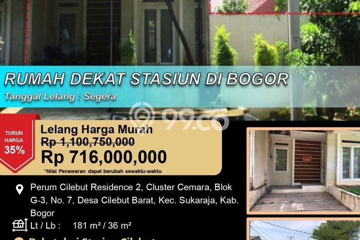 Dijual Rumah 2 Kamar Lokasi Strategis Nyaman dan Strategis di Sukaraja Dijual Rumah 2 Kamar Lokasi Strategis Nyaman dan Strategis di Sukaraja