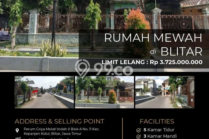 Siap Huni Hunian Elit 5 Kamar di Kepanjenkidul Dekat ke Mana Saja Siap Huni Hunian Elit 5 Kamar di Kepanjenkidul Dekat ke Mana Saja