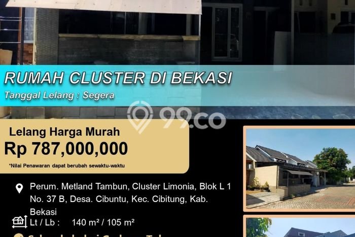 Jual Rumah Bagus Siap Huni LB 105m2 di Cibitung, Bekasi Jual Rumah Bagus Siap Huni LB 105m2 di Cibitung, Bekasi