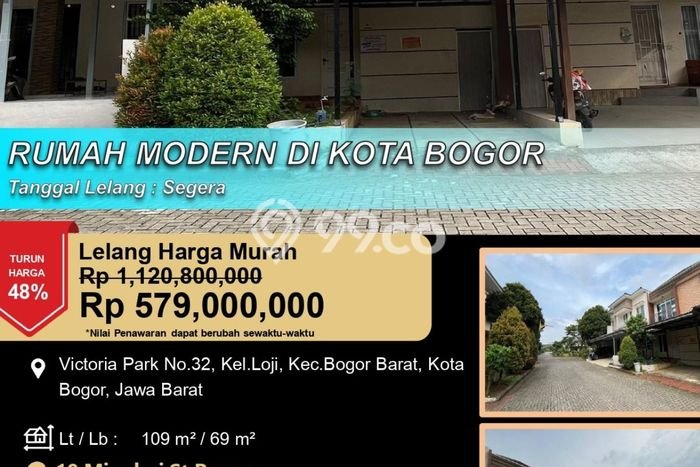 Dijual Cepat Rumah Bagus Siap Huni LB 69m2 di Bogor Barat, Bogor Dijual Cepat Rumah Bagus Siap Huni LB 69m2 di Bogor Barat, Bogor