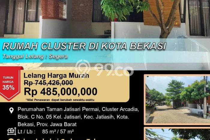 Rumah Idaman 2 KT Harga Terjangkau di Bekasi Kota Bekasi Rumah Idaman 2 KT Harga Terjangkau di Bekasi Kota Bekasi