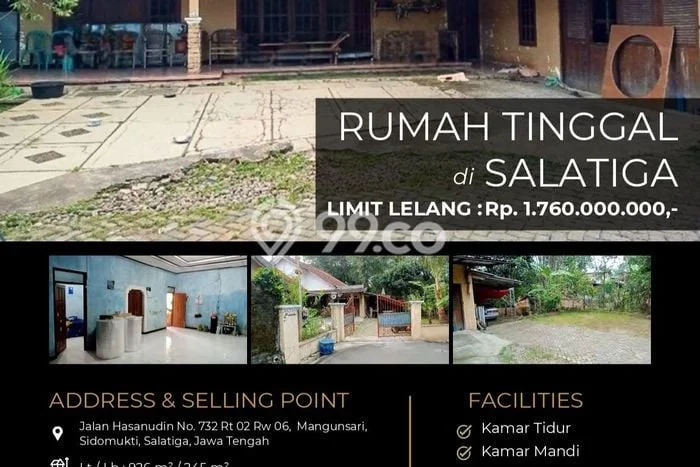Rumah Minimalis 4 KT LT 926m2 di Salatiga Rumah Minimalis 4 KT LT 926m2 di Salatiga