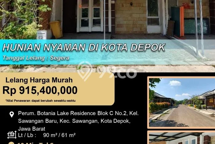 Rumah Modern Minimalis 2 Kamar Bisa Langsung Pindah di Sawangan Rumah Modern Minimalis 2 Kamar Bisa Langsung Pindah di Sawangan