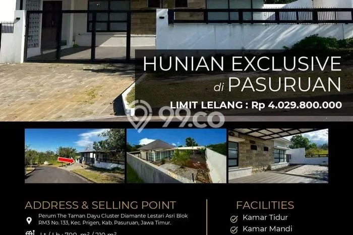 Dijual Rumah Premium dengan Fasilitas Sekitar Komplit di Prigen, Pasuruan Dijual Rumah Premium dengan Fasilitas Sekitar Komplit di Prigen, Pasuruan