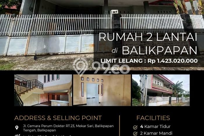 Jual Rumah Favorit Siap Huni LB 449m2 di Balikpapan Tengah, Balikpapan Jual Rumah Favorit Siap Huni LB 449m2 di Balikpapan Tengah, Balikpapan