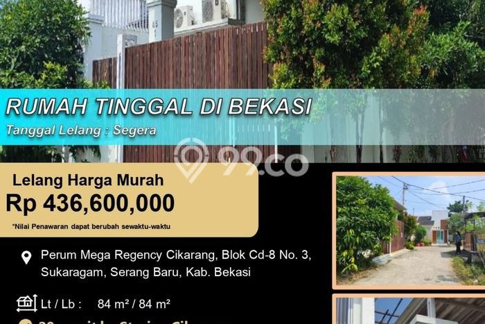 Hunian Terjangkau Dijual di Serang Baru, Bekasi Harga Rp 436 Juta Hunian Terjangkau Dijual di Serang Baru, Bekasi Harga Rp 436 Juta