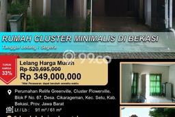 Rumah Nyaman 2 KT LB 61m2 Kondisi Bagus di Setu Rumah Nyaman 2 KT LB 61m2 Kondisi Bagus di Setu