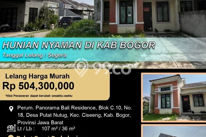 Rumah Modern Minimalis 2 KT Bisa Langsung Pindah di Ciseeng Rumah Modern Minimalis 2 KT Bisa Langsung Pindah di Ciseeng