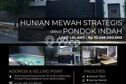 Rumah Mewah LB 372m2 Siap Pakai Desain Elegan di Pondok Pinang, Jakarta Selatan Rumah Mewah LB 372m2 Siap Pakai Desain Elegan di Pondok Pinang, Jakarta Selatan
