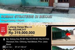 Hunian Strategis 1 KT LB 63m2 Kondisi Bagus di Bekasi Hunian Strategis 1 KT LB 63m2 Kondisi Bagus di Bekasi