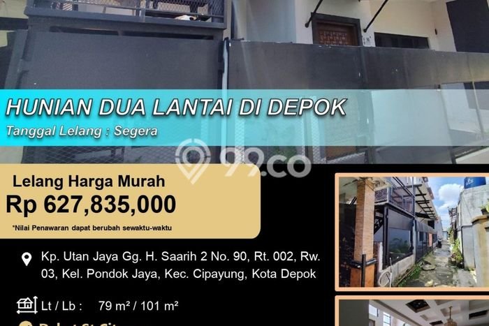 Jual Rumah Favorit Siap Huni LB 101m2 di Cipayung, Depok Jual Rumah Favorit Siap Huni LB 101m2 di Cipayung, Depok
