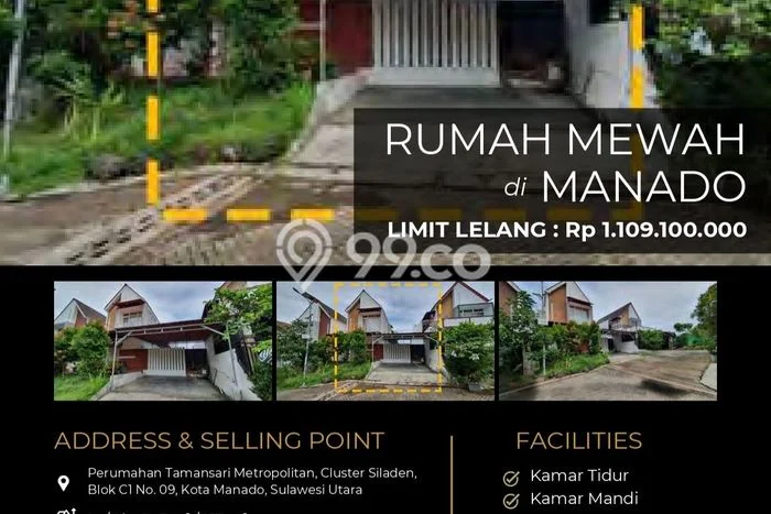 Hunian Cantik Minimalis Lb 153m2 di Mapanget, Manado Hunian Cantik Minimalis Lb 153m2 di Mapanget, Manado