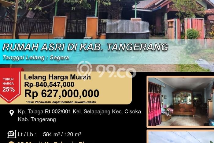 Dijual Rumah 2 Kamar Lokasi Strategis Nyaman dan Strategis di Cisoka Dijual Rumah 2 Kamar Lokasi Strategis Nyaman dan Strategis di Cisoka