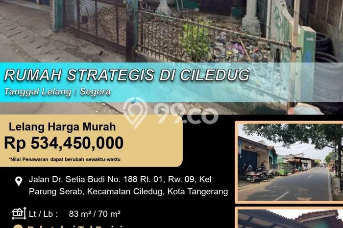 Jual Rumah Bagus Siap Huni LB 70m2 di Ciledug, Tangerang Jual Rumah Bagus Siap Huni LB 70m2 di Ciledug, Tangerang