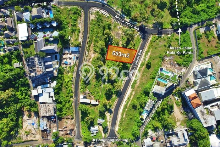 Lahan Dijual Lokasi Strategis di Badung dengan Luas 653m2 Lahan Dijual Lokasi Strategis di Badung dengan Luas 653m2