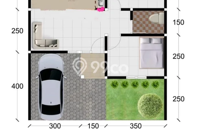 Jual Rumah Harga Miring Sedayu Punya 2 Kamar & LT 74m2 Jual Rumah Harga Miring Sedayu Punya 2 Kamar & LT 74m2