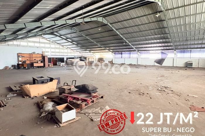 Unit Gudang Dijual di Surabaya LT 1476m2 & LB 2500m2 Unit Gudang Dijual di Surabaya LT 1476m2 & LB 2500m2