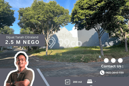 Kavling Tanah untuk Dijual di Citraland, Surabaya, Luas 200m2 Kavling Tanah untuk Dijual di Citraland, Surabaya, Luas 200m2