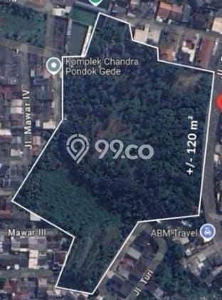 Dijual Tanah 27000m2 di Pondok Gede, Bekasi Dijual Tanah 27000m2 di Pondok Gede, Bekasi