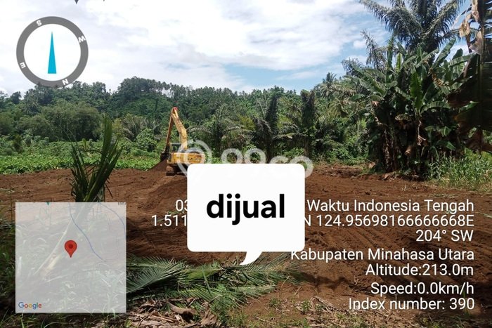 Tanah untuk Dijual Lokasi Talawaan, Minahasa Utara Luas 15500m2 SHM Tanah untuk Dijual Lokasi Talawaan, Minahasa Utara Luas 15500m2 SHM