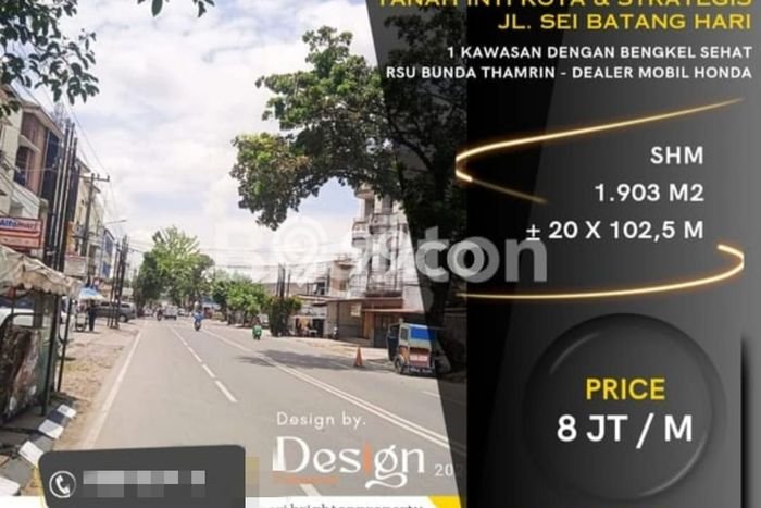 Kavling Tanah di Medan Sunggal Dijual Luas 1903m2 Legalitas SHM Kavling Tanah di Medan Sunggal Dijual Luas 1903m2 Legalitas SHM