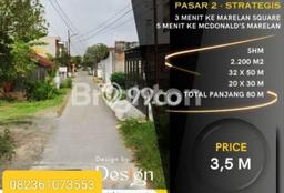 Lahan Dijual Lokasi Medan Marelan, Medan dengan Luas Tanah 2200m2 dan Status SHM Lahan Dijual Lokasi Medan Marelan, Medan dengan Luas Tanah 2200m2 dan Status SHM