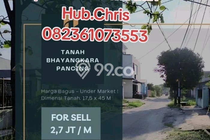 Jarang Ada! Tanah di Medan Tembung Punya Luas 788m2 - Jarang Ada! Tanah di Medan Tembung Punya Luas 788m2 -