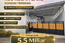Unit Kost Dijual di Beji dengan 0 Kamar Tidur & Luas Bangunan 420m2 Unit Kost Dijual di Beji dengan 0 Kamar Tidur & Luas Bangunan 420m2
