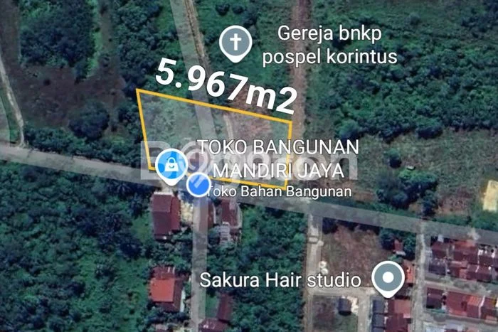 Kavling Tanah Dijual di Rumbai, Pekanbaru, Luas 5967m2 Area Strategis Kavling Tanah Dijual di Rumbai, Pekanbaru, Luas 5967m2 Area Strategis