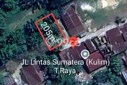 Tanah untuk Dijual di Tenayan Raya Pekanbaru Luas 205m2 Tanah untuk Dijual di Tenayan Raya Pekanbaru Luas 205m2