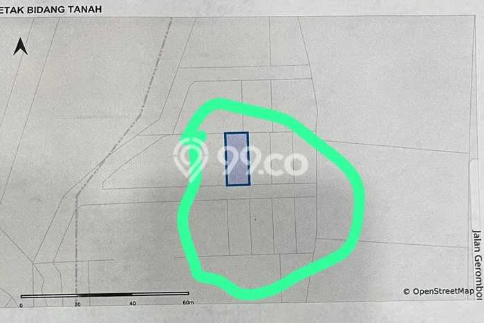 Untuk Dijual Tanah di Badung, Luas 160m2 SHM Untuk Dijual Tanah di Badung, Luas 160m2 SHM