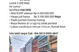 Untuk Dijual! Ruko di Pangeran Jayakarta Jakarta Pusat LT 110m2 / LB 350m2 Kawasan Strategis Untuk Dijual! Ruko di Pangeran Jayakarta Jakarta Pusat LT 110m2 / LB 350m2 Kawasan Strategis