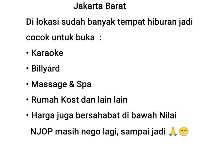 Paling Diincar! Ruko Dijual di Pangeran Jayakarta Harga Kompetitif Paling Diincar! Ruko Dijual di Pangeran Jayakarta Harga Kompetitif