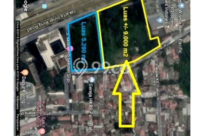 Tanah Kosong Dijual di Jakarta Barat dengan Area 9438m2 Tanah Kosong Dijual di Jakarta Barat dengan Area 9438m2