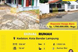 Dijual Rumah Minimalis Bagus Punya 3 KT di Kedaton Bandar Lampung - Dijual Rumah Minimalis Bagus Punya 3 KT di Kedaton Bandar Lampung -