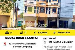 Tanah Kosong Dijual di Bandar Lampung dengan Area 156m2 Tanah Kosong Dijual di Bandar Lampung dengan Area 156m2
