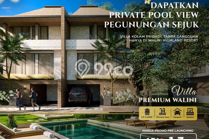 Vila di Ciwidey, Area 80m2m², Cocok untuk beragam kebutuhan Vila di Ciwidey, Area 80m2m², Cocok untuk beragam kebutuhan