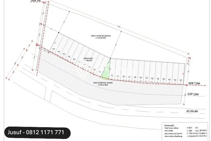 Tanah Kawasan Kukusan, Luas 4821m², Area Strategis, Lingkungan Asri, Kontur Datar Tanah Kawasan Kukusan, Luas 4821m², Area Strategis, Lingkungan Asri, Kontur Datar