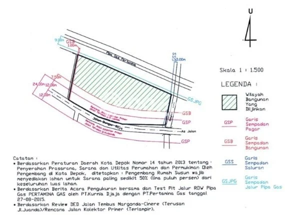 Tanah Kawasan Kukusan, Luas 4821m², Area Strategis, Lingkungan Asri, Kontur Datar Tanah Kawasan Kukusan, Luas 4821m², Area Strategis, Lingkungan Asri, Kontur Datar