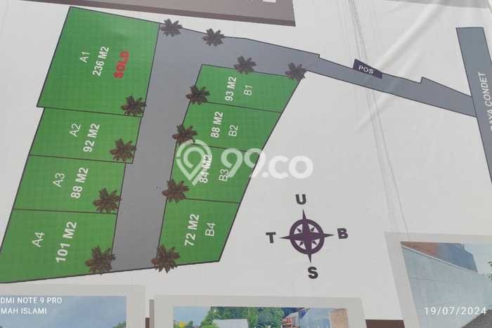Tanah Kavling Dijual di Condet, Jakarta Timur dengan Luas Tanah 88m2 Tanah Kavling Dijual di Condet, Jakarta Timur dengan Luas Tanah 88m2