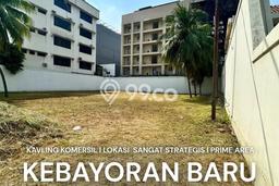 Tanah Komersial Dijual di Kebayoran Baru Jakarta Selatan 943m2 Tanah Komersial Dijual di Kebayoran Baru Jakarta Selatan 943m2