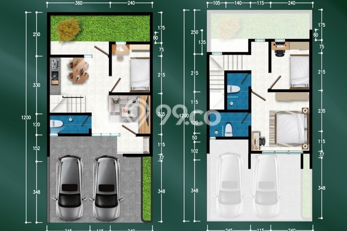 Rumah Modern 3 KT LT 72m2 di Sungguminasa Rumah Modern 3 KT LT 72m2 di Sungguminasa