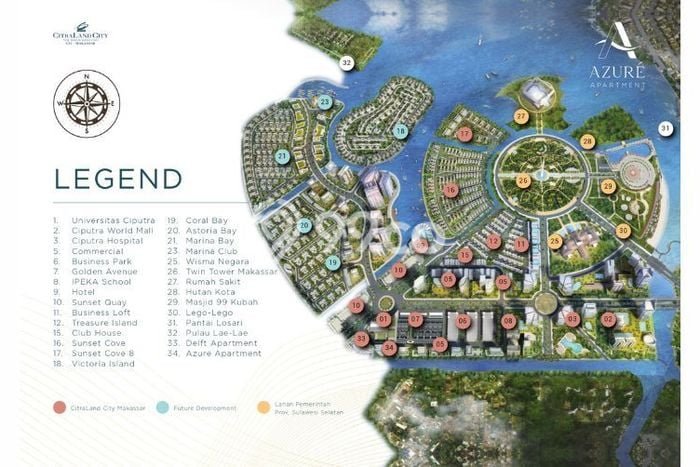 Apartemen Favorit Modern Dijual di Makassar dengan 2 Kamar Tidur Apartemen Favorit Modern Dijual di Makassar dengan 2 Kamar Tidur