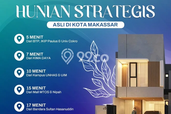 For Sale Rumah 3 Kamar Lokasi Strategis Bagus dan Strategis di Makassar For Sale Rumah 3 Kamar Lokasi Strategis Bagus dan Strategis di Makassar