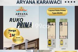 Unit Ruko Dijual di Karawaci Tangerang Luas Bangunan 65m2 Unit Ruko Dijual di Karawaci Tangerang Luas Bangunan 65m2