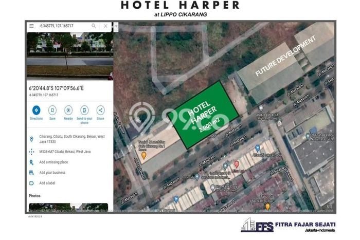 LOKASI PREMIUM! Hotel di , Luas 7224m2m², Akses Mainroad LOKASI PREMIUM! Hotel di , Luas 7224m2m², Akses Mainroad