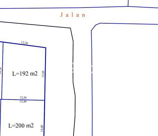 Tanah Dijual Area Strategis di Kutuh Badung 200m2 Tanah Dijual Area Strategis di Kutuh Badung 200m2