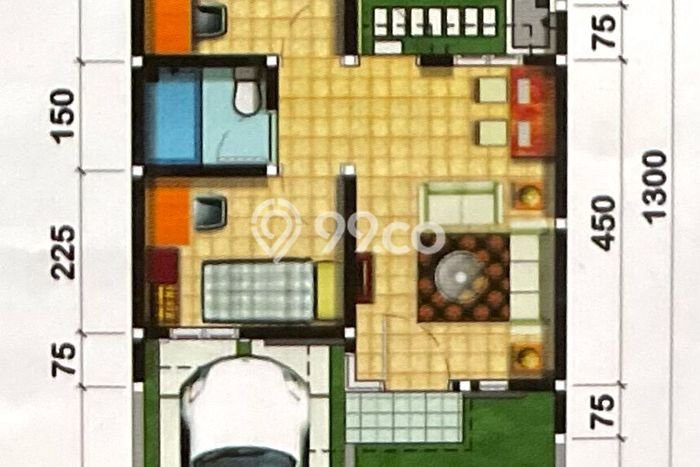 Dijual Rumah Modern 2 KT di Serua, Tangerang Dijual Rumah Modern 2 KT di Serua, Tangerang