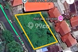 Tanah Investasi Disewakan di Wanea, Manado, Luas 1200m2 Tanah Investasi Disewakan di Wanea, Manado, Luas 1200m2