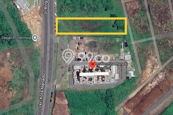 Kavling Tanah Lokasi Strategis di Mapanget, Manado Disewakan 1600m2 Kavling Tanah Lokasi Strategis di Mapanget, Manado Disewakan 1600m2